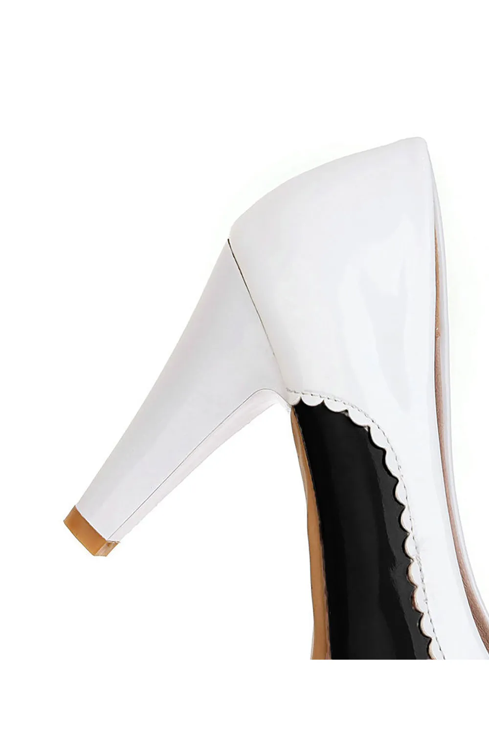 Roycebridal Retro Bowknot High Heels Shoes