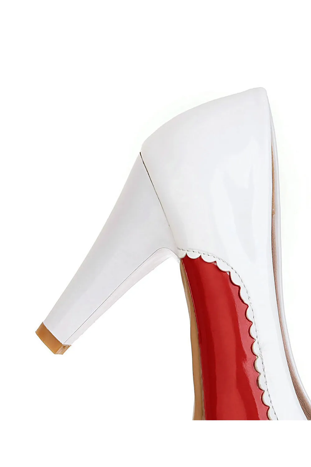 Roycebridal Retro Bowknot High Heels Shoes