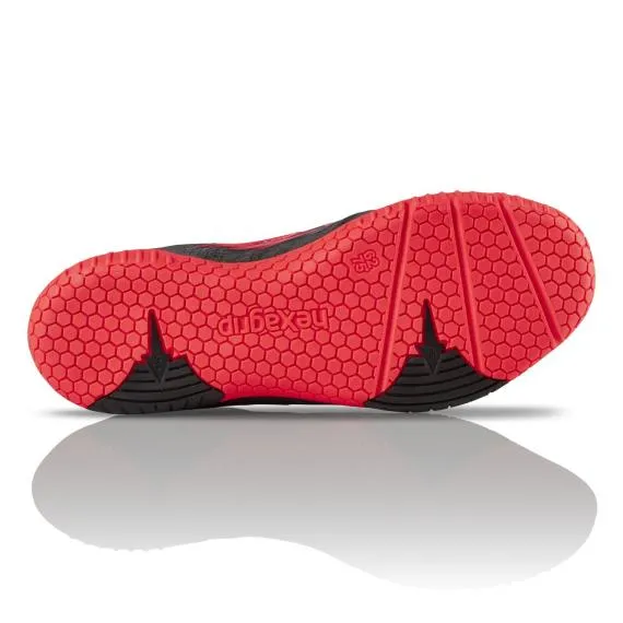 Salming Men's Hawk Indoor Court Shoes 2019 (Gunmetal/Lava Red)