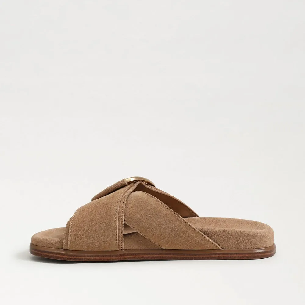 Sam Edelman Darla Cross Strap Sandal in Cyprus Tan
