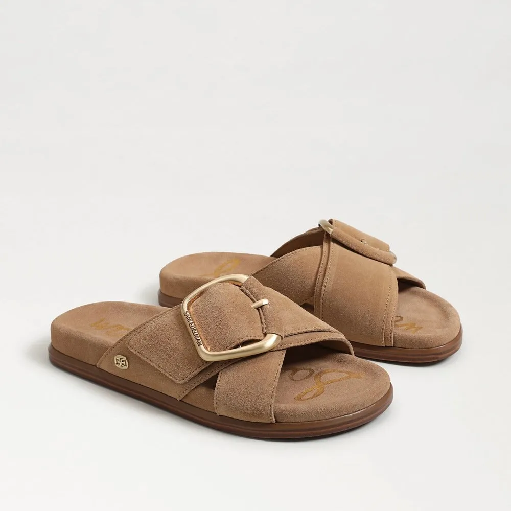 Sam Edelman Darla Cross Strap Sandal in Cyprus Tan