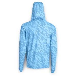 Scales True Camo Hooded Premium Heather - Blue Camo