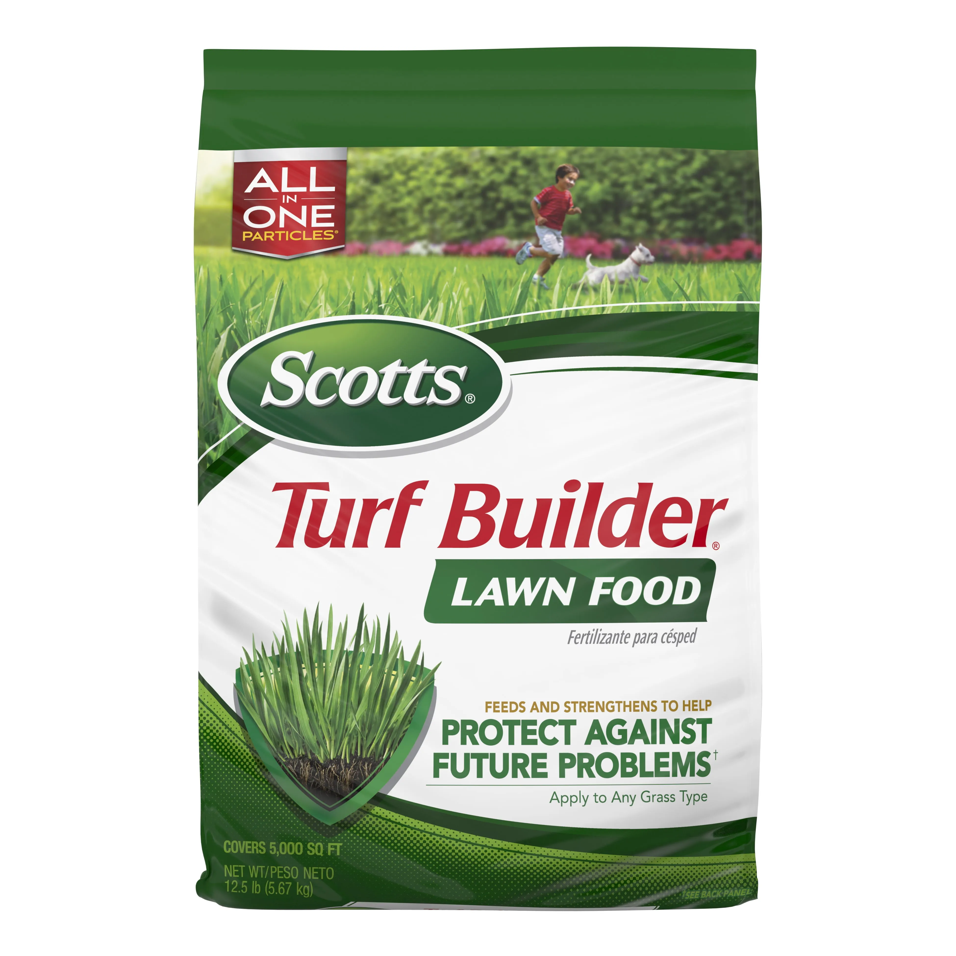 Scotts Turf Builder Lawn Food Northern 12.5 lbs., Covers 5,000 sq. ft.