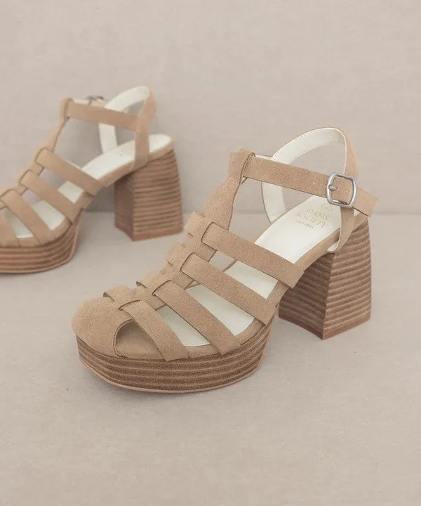 Scotty Gladiator Platform Heel
