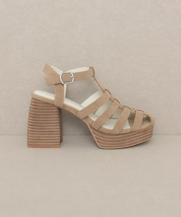 Scotty Gladiator Platform Heel