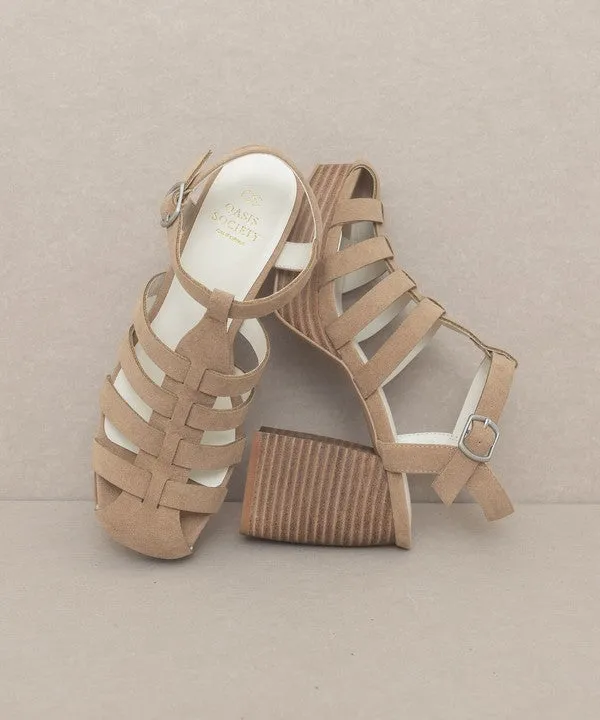 Scotty Gladiator Platform Heel
