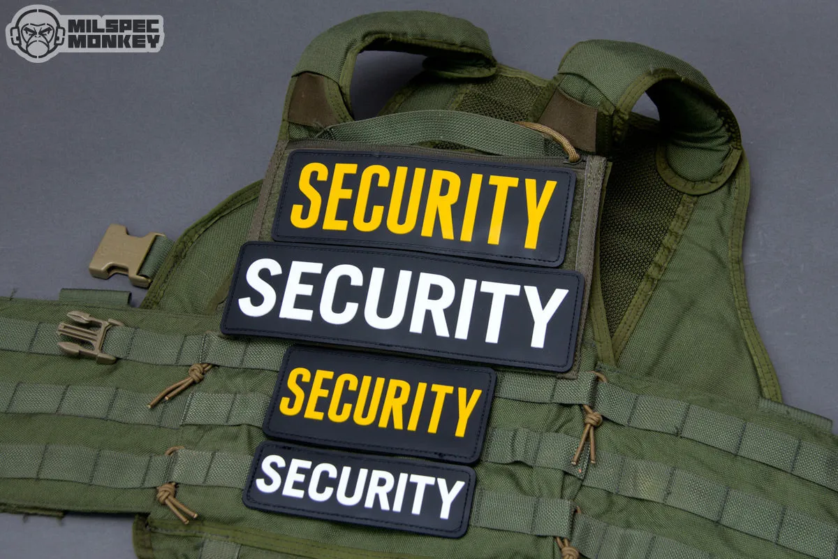 SECURITY PVC MORALE PATCH