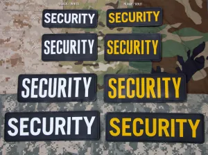 SECURITY PVC MORALE PATCH