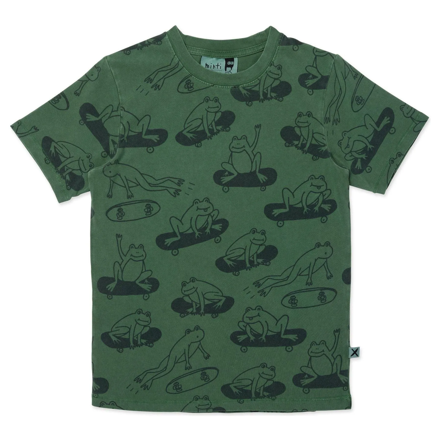 Skate Frogs Tee- Turf Wash