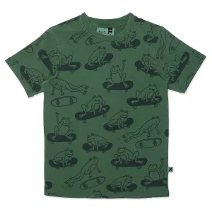 Skate Frogs Tee- Turf Wash