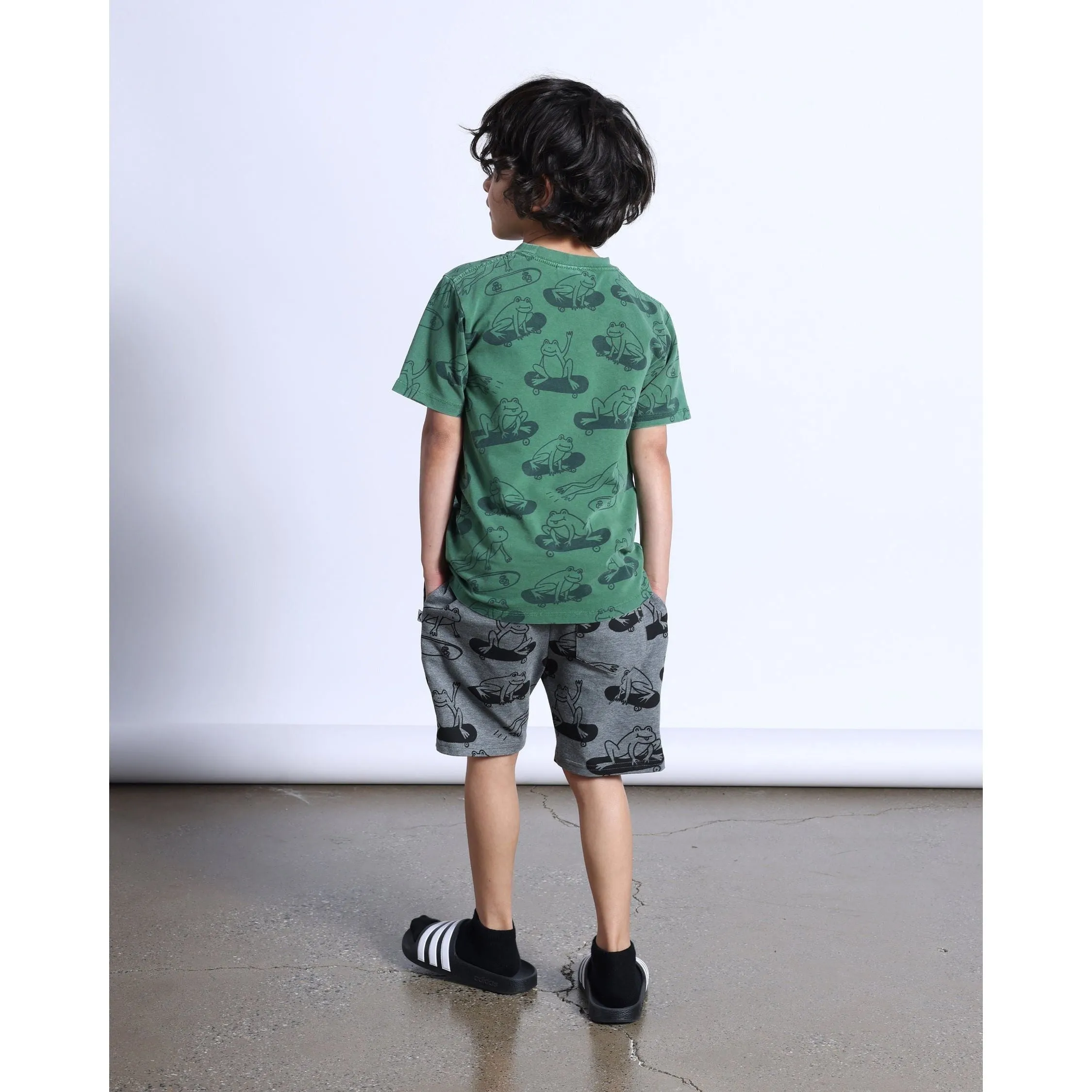 Skate Frogs Tee- Turf Wash