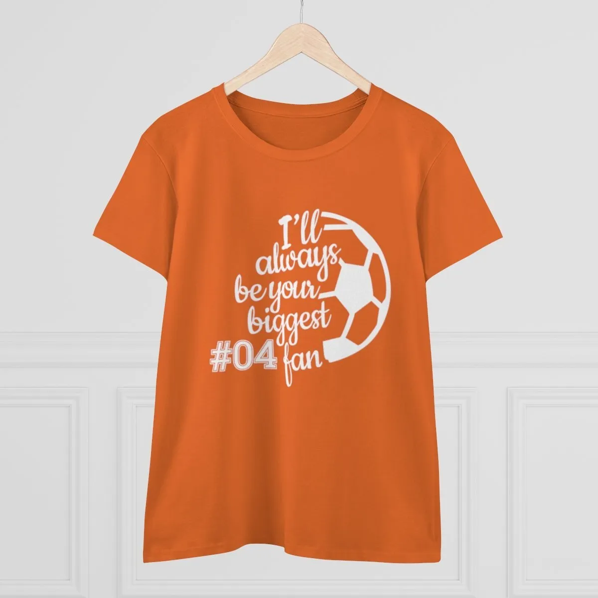 Soccer Personalized Women's Tee - Your Biggest Fan