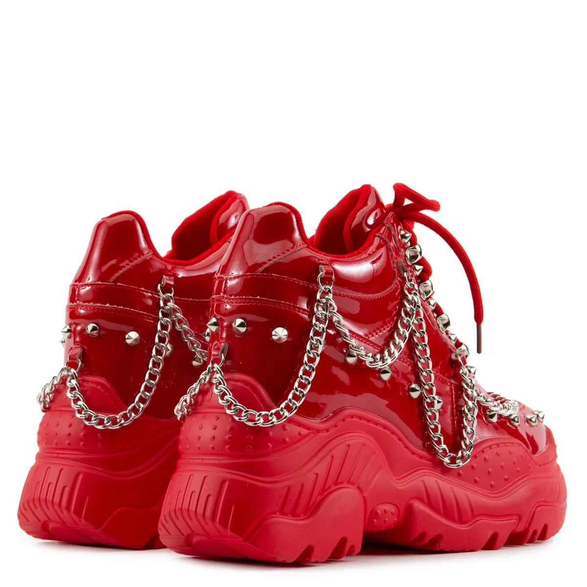 Space Candy Platform Sneakers with Studs