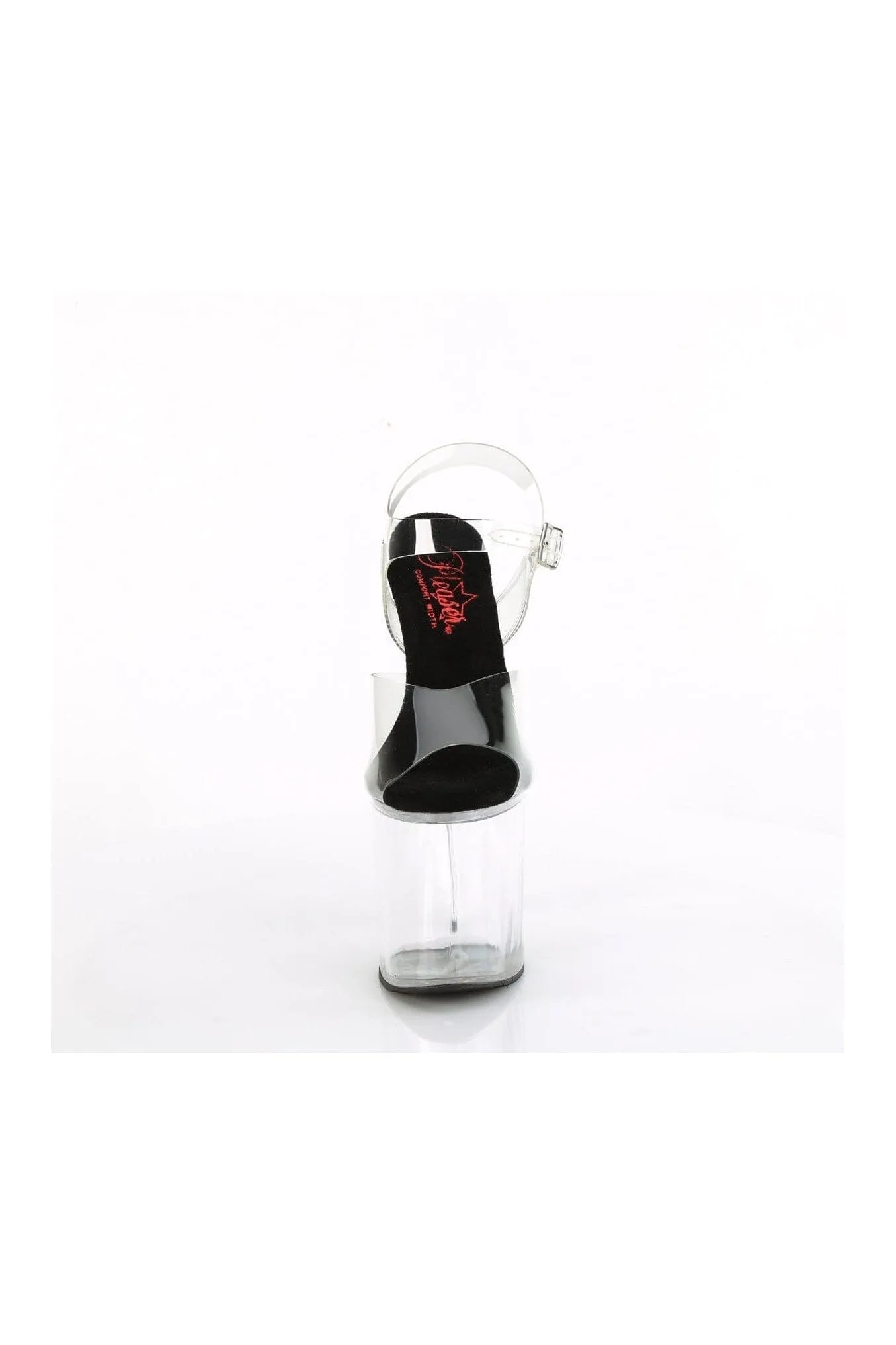 SS-NAUGHTY-808 Clear PVC Sandal