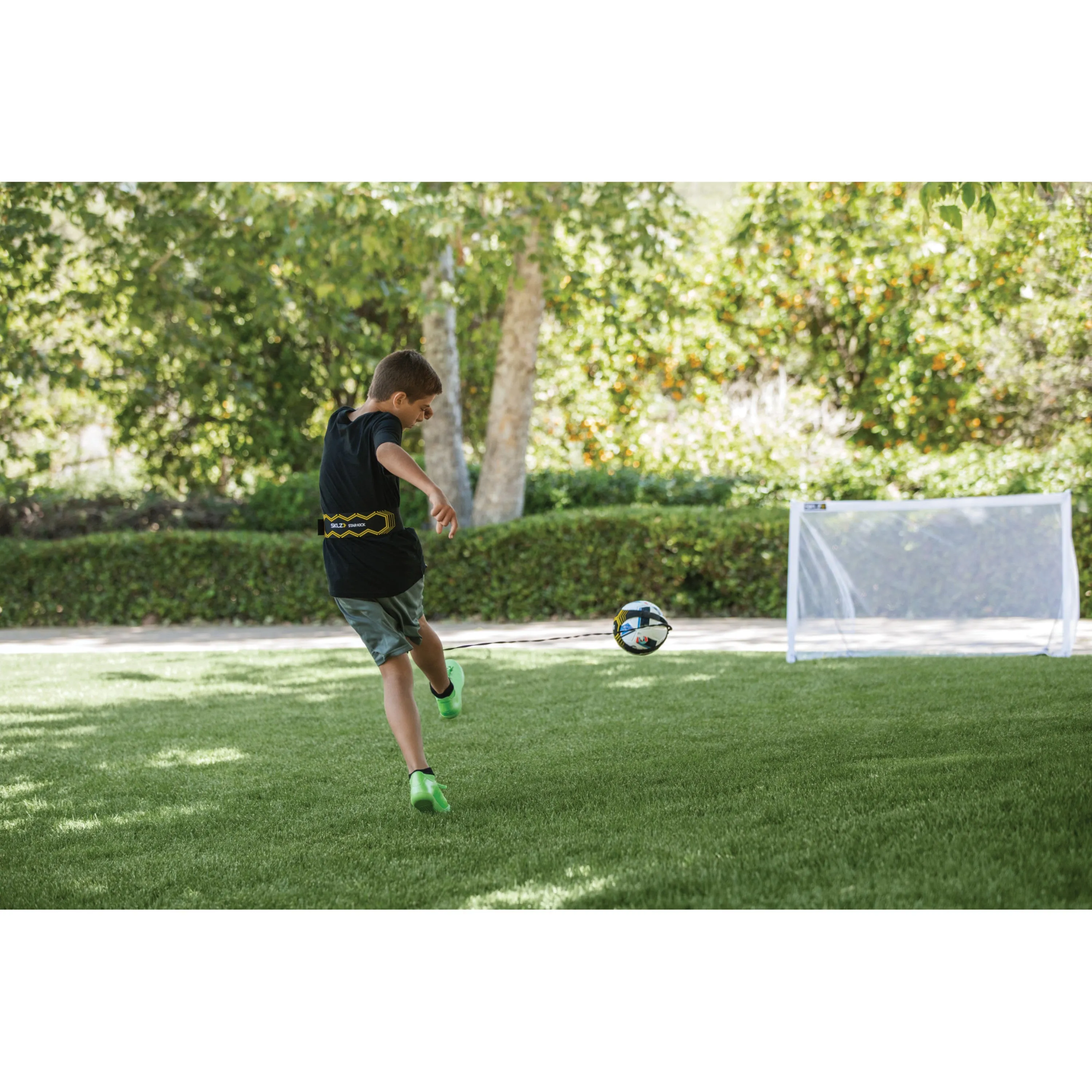 Star-Kick Solo Soccer Trainer - Black