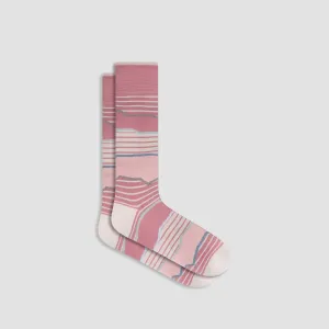 Striped Mid-Calf Socks