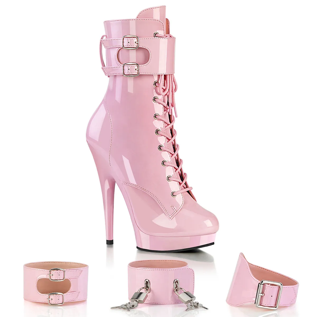 SULTRY-1023  Baby Pink Patent/Baby Pink