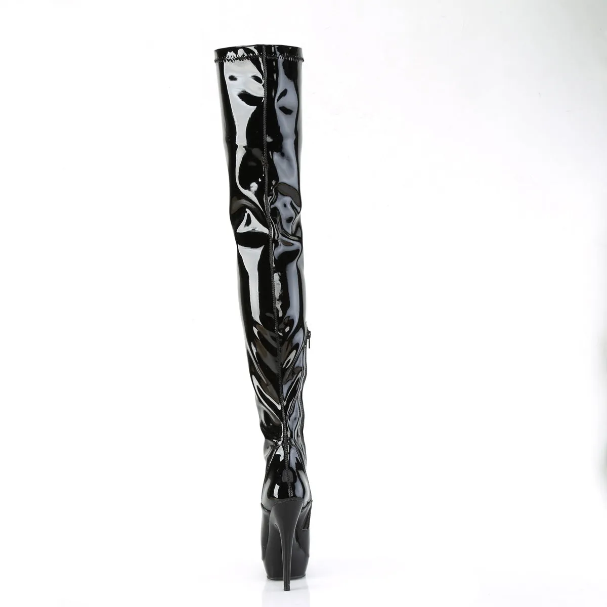 SULTRY-4000  Black Stretch Patent/Black