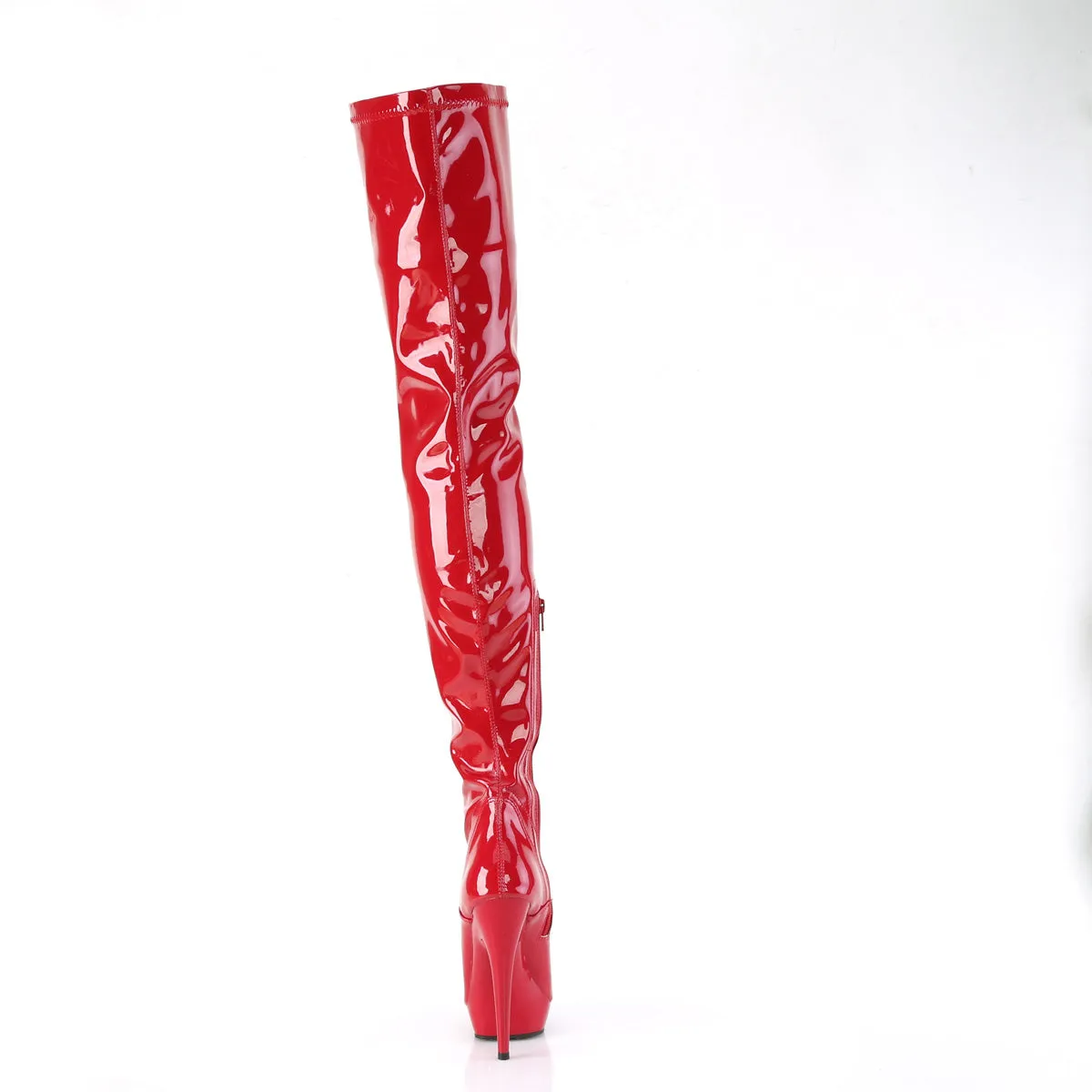 SULTRY-4000  Red Stretch Patent/Red