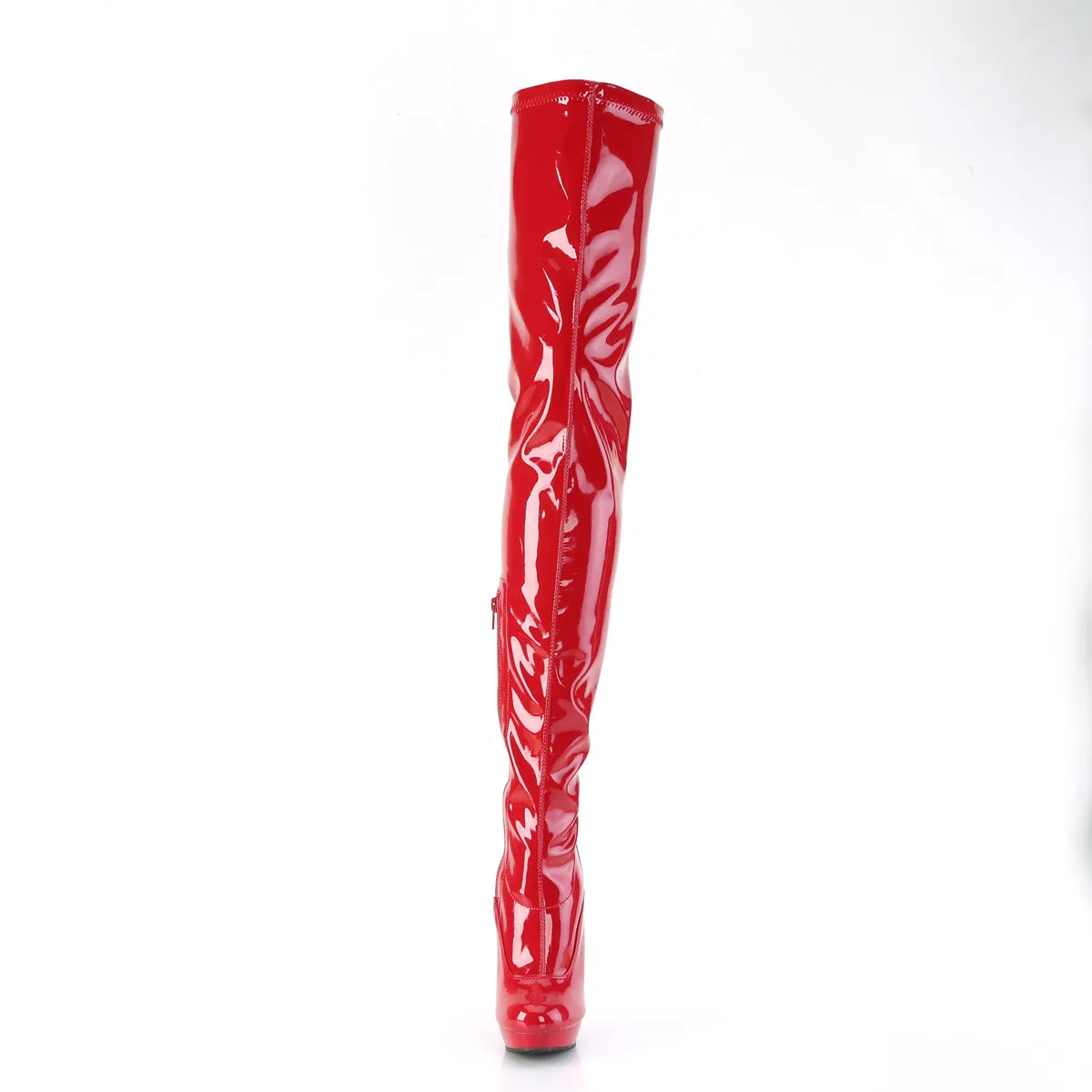 SULTRY-4000  Red Stretch Patent/Red