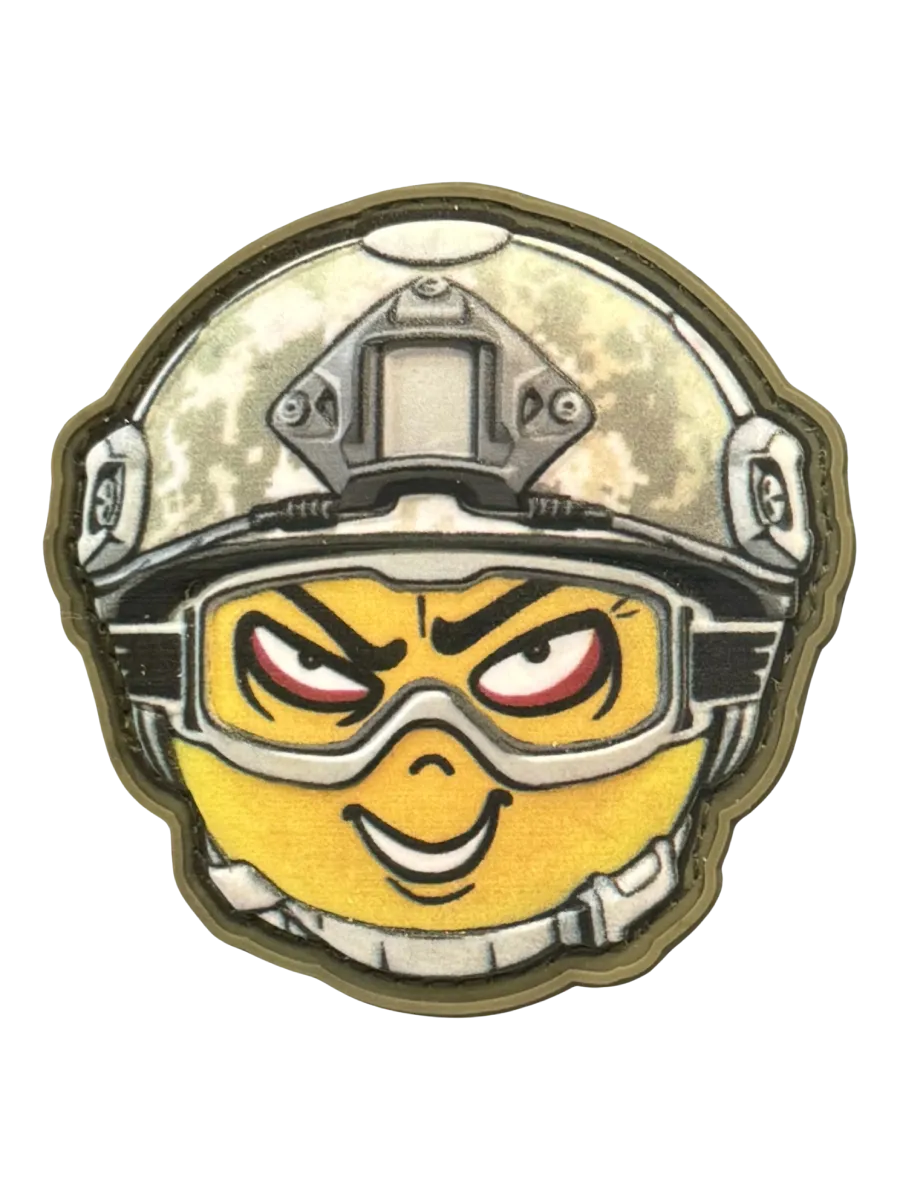 Tactical Smirk PVC Morale Patch