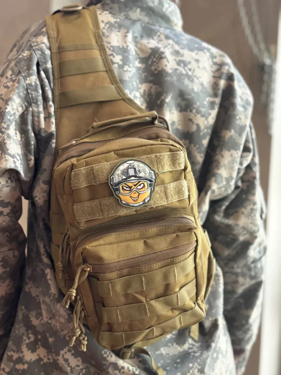 Tactical Smirk PVC Morale Patch