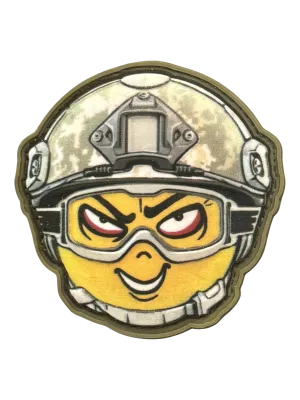 Tactical Smirk PVC Morale Patch