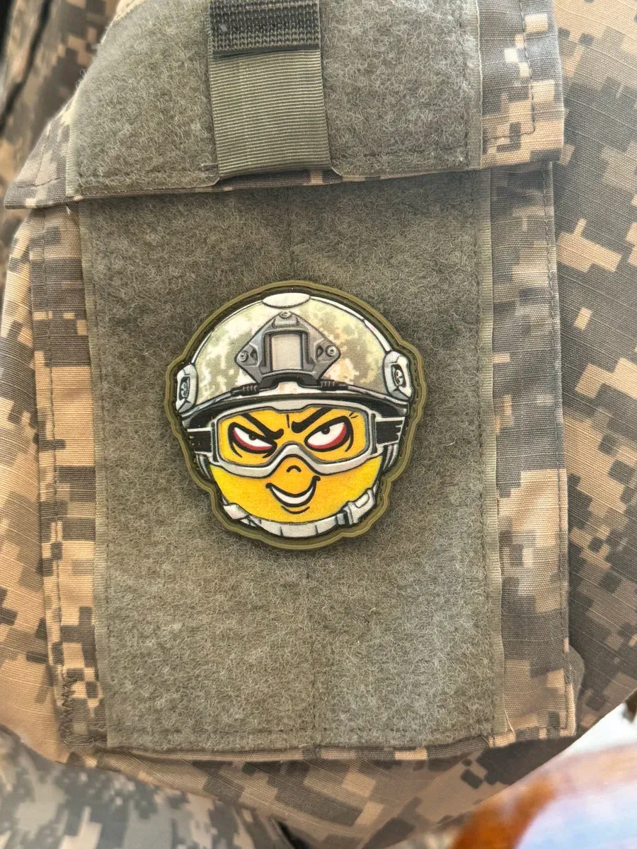 Tactical Smirk PVC Morale Patch