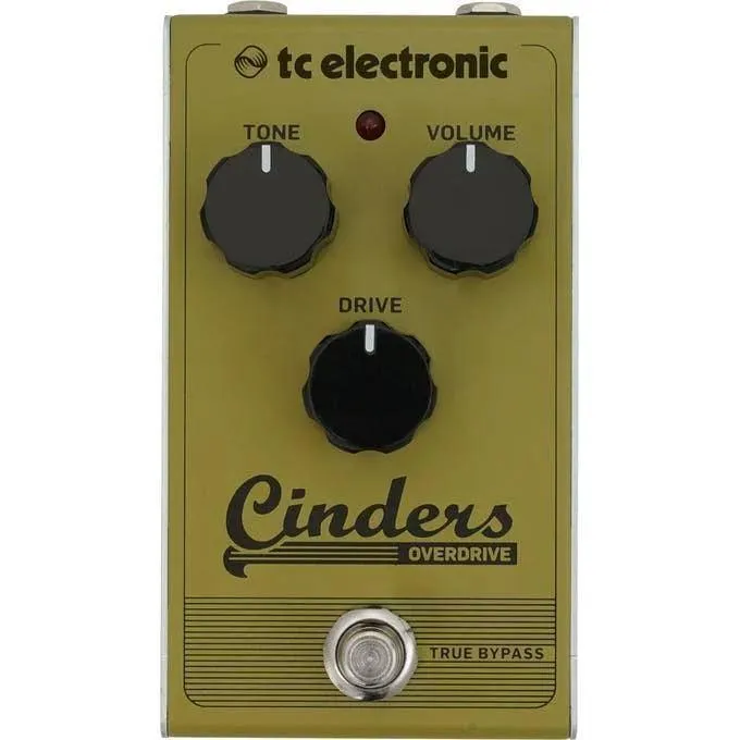 TC Electronics CINDERSOVERDRIVE Analog Overdrive Pedal