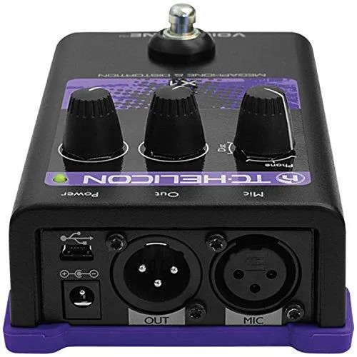 TC Helicon VOICETONE X1 Megaphone Distortion