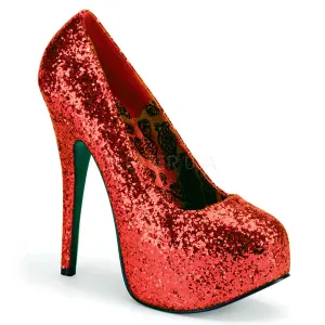 TEEZE-06GW  Red Glitter