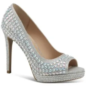 Thalia Sodi Womens Embellished Heels NWT