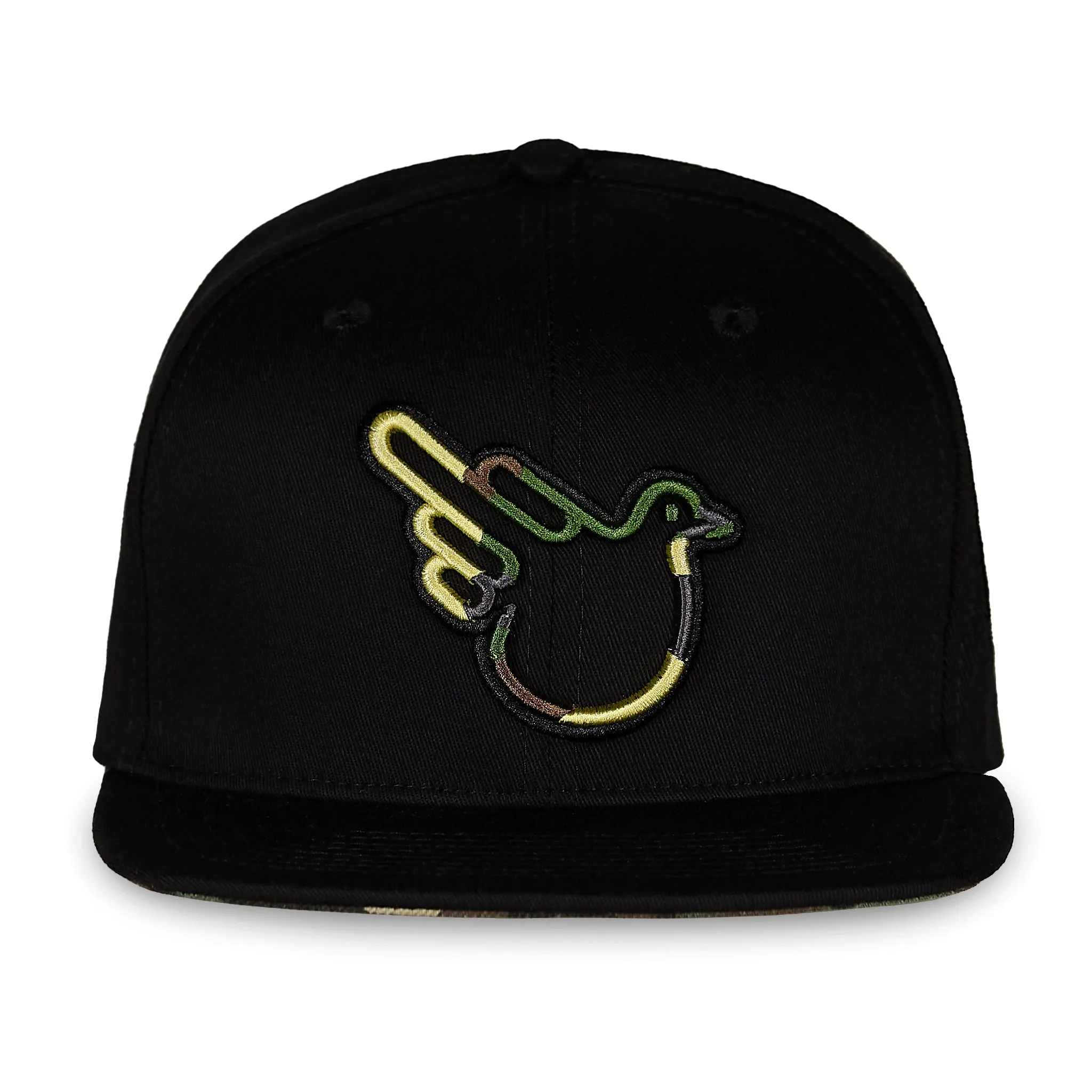 The Camothy Flat Bill Camouflage Snapback Hat