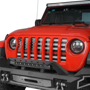 Thin Red Line Flag Grille Insert