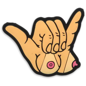 Titty-Shaka PVC Morale Patch