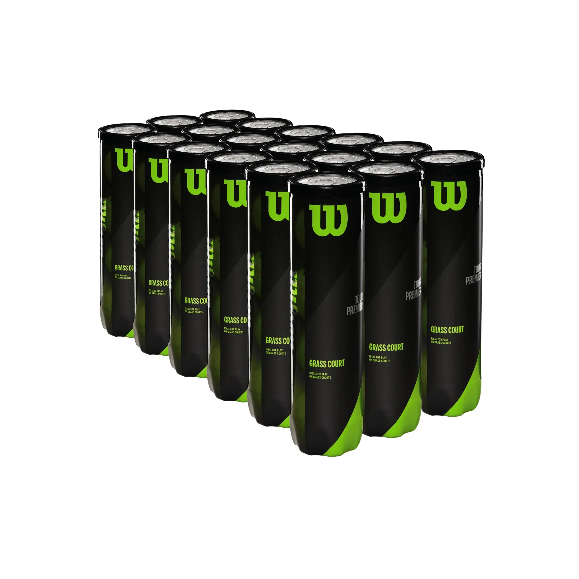 Tour Premier Grass Court Tennis 4-Ball 18 can Case