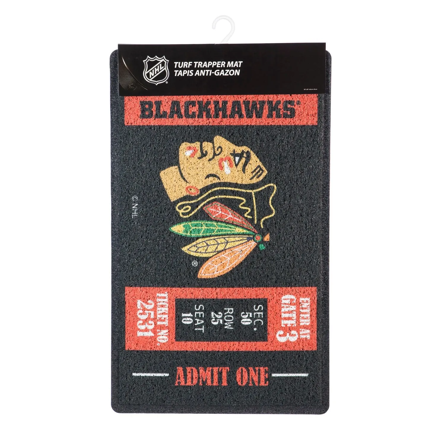 Turf Mat, Chicago Blackhawks,41lm4355