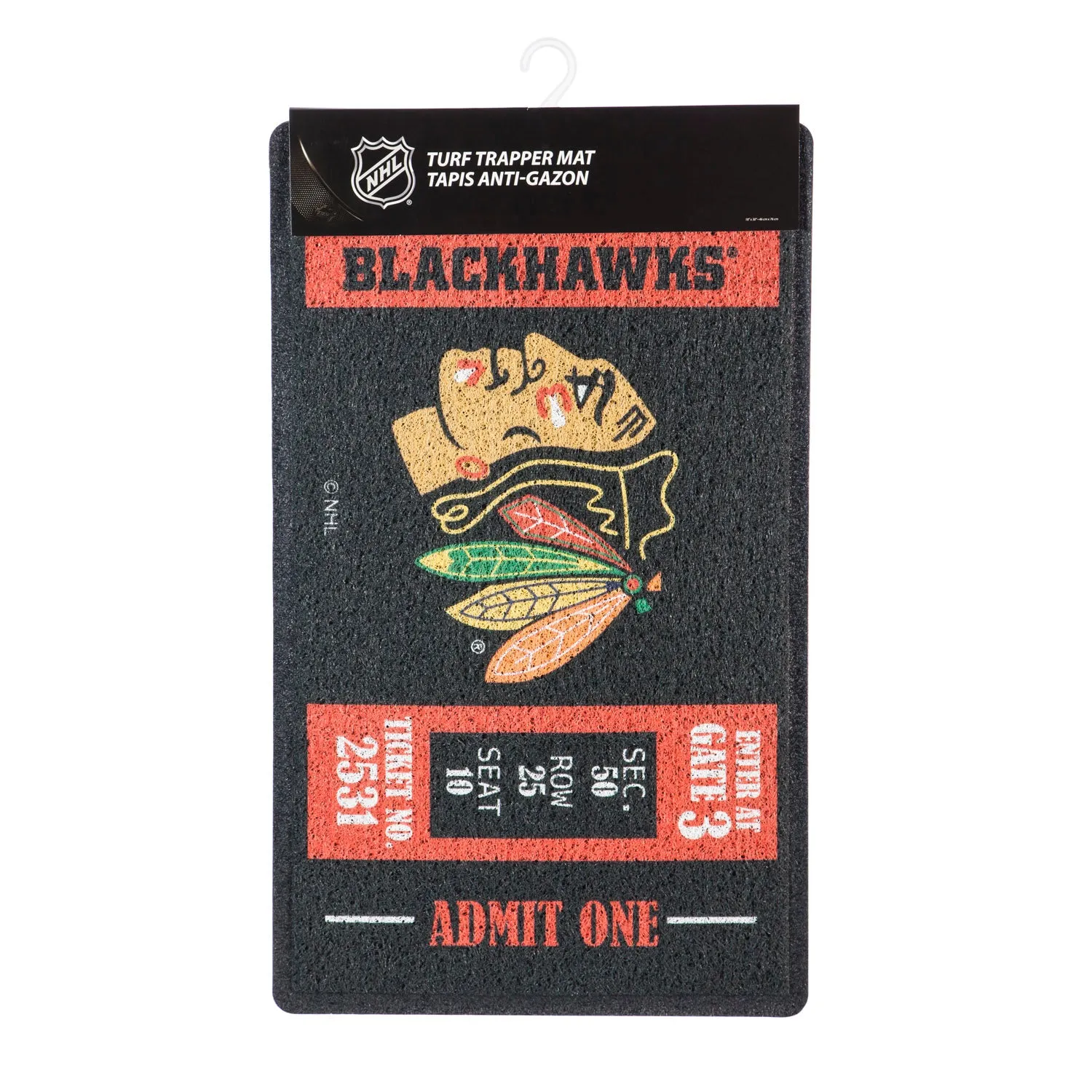 Turf Mat, Chicago Blackhawks,41lm4355