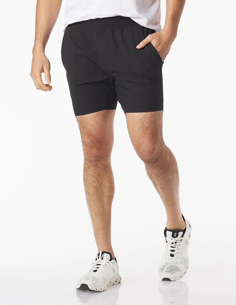 Turf Short: Black