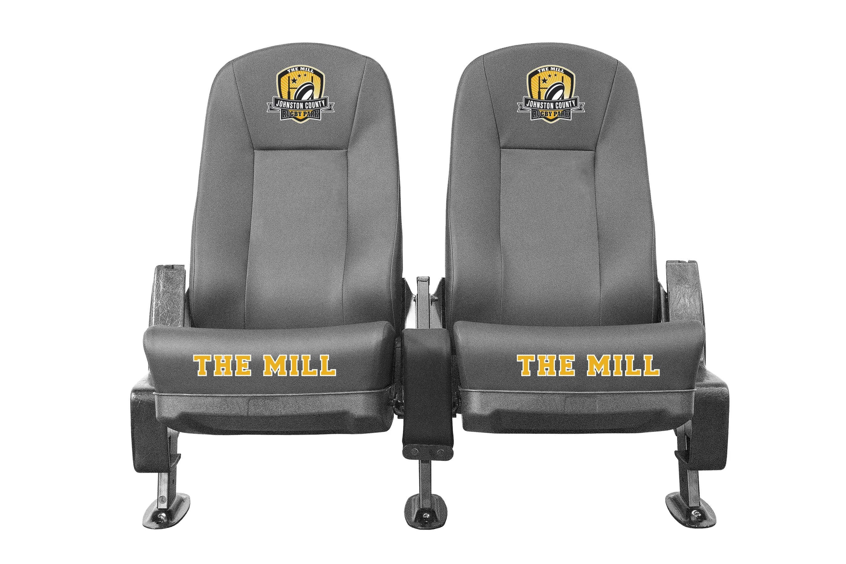 Two Row Portable Rugby Shelter with Luxury Seats