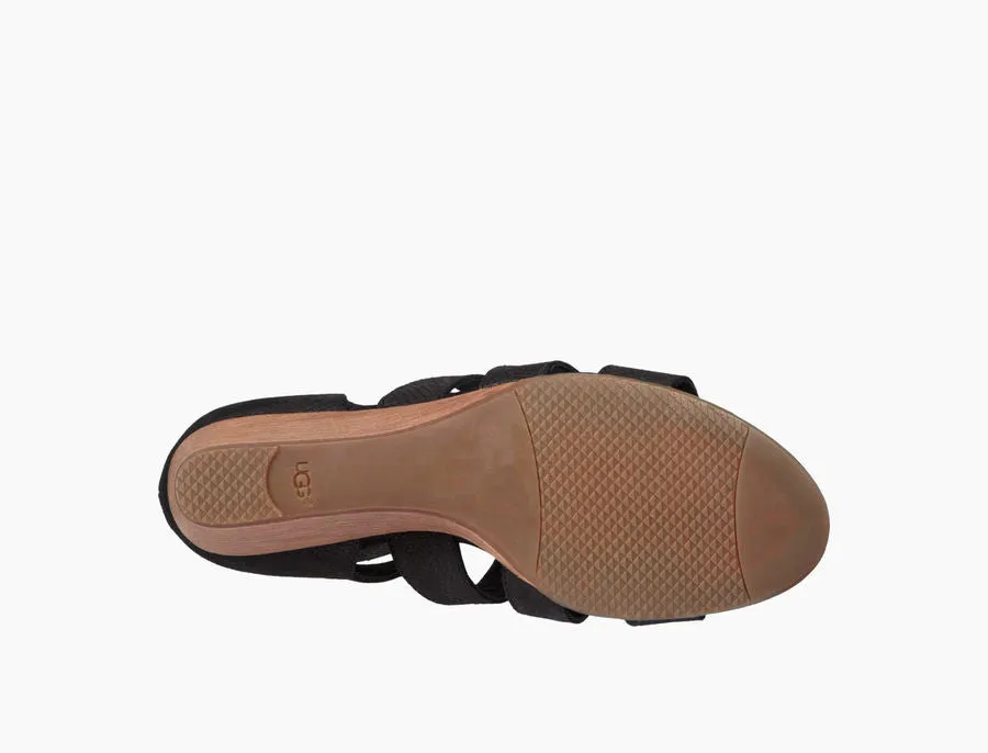 UGG Australia Women's Yasmin Snake Wedge | Black