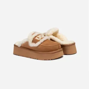 Ugg Slipper Ladies Platform Violet Chestnut 37