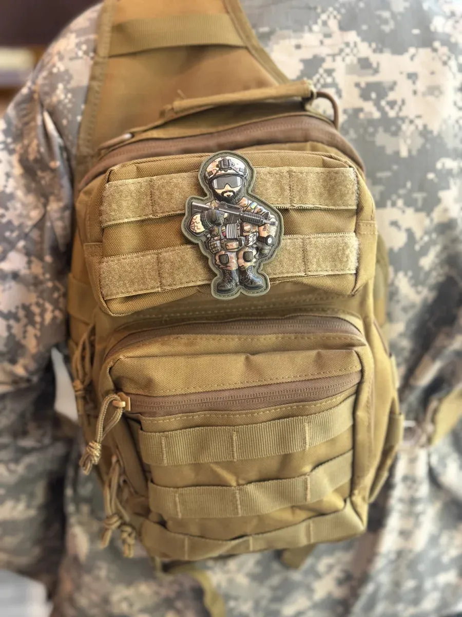 UKR Combat Operator PVC Morale Patch
