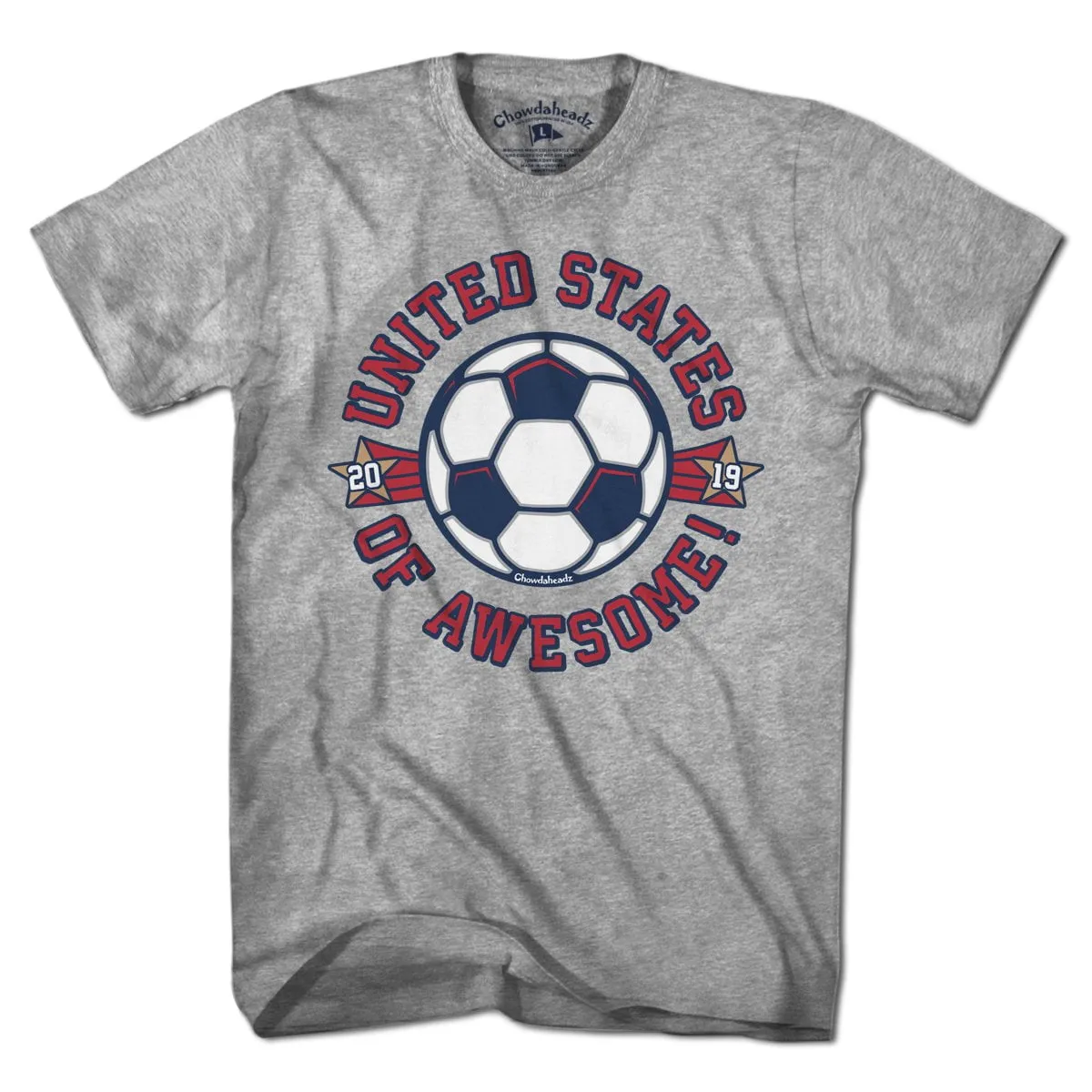 United States Of Awesome Soccer T-Shirt