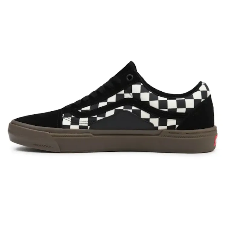 Vans BMX Old Skool Checkerboard Black/Dark Gum Shoes
