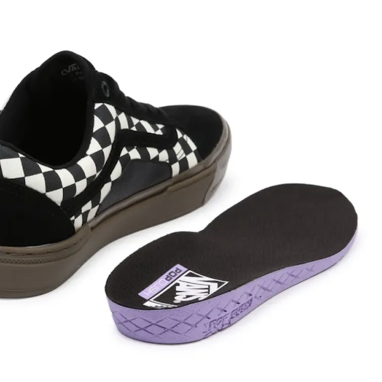 Vans BMX Old Skool Checkerboard Black/Dark Gum Shoes