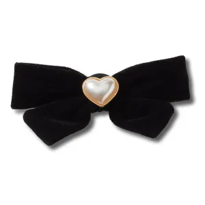 Velvet and Pearl Bow Jibbitz