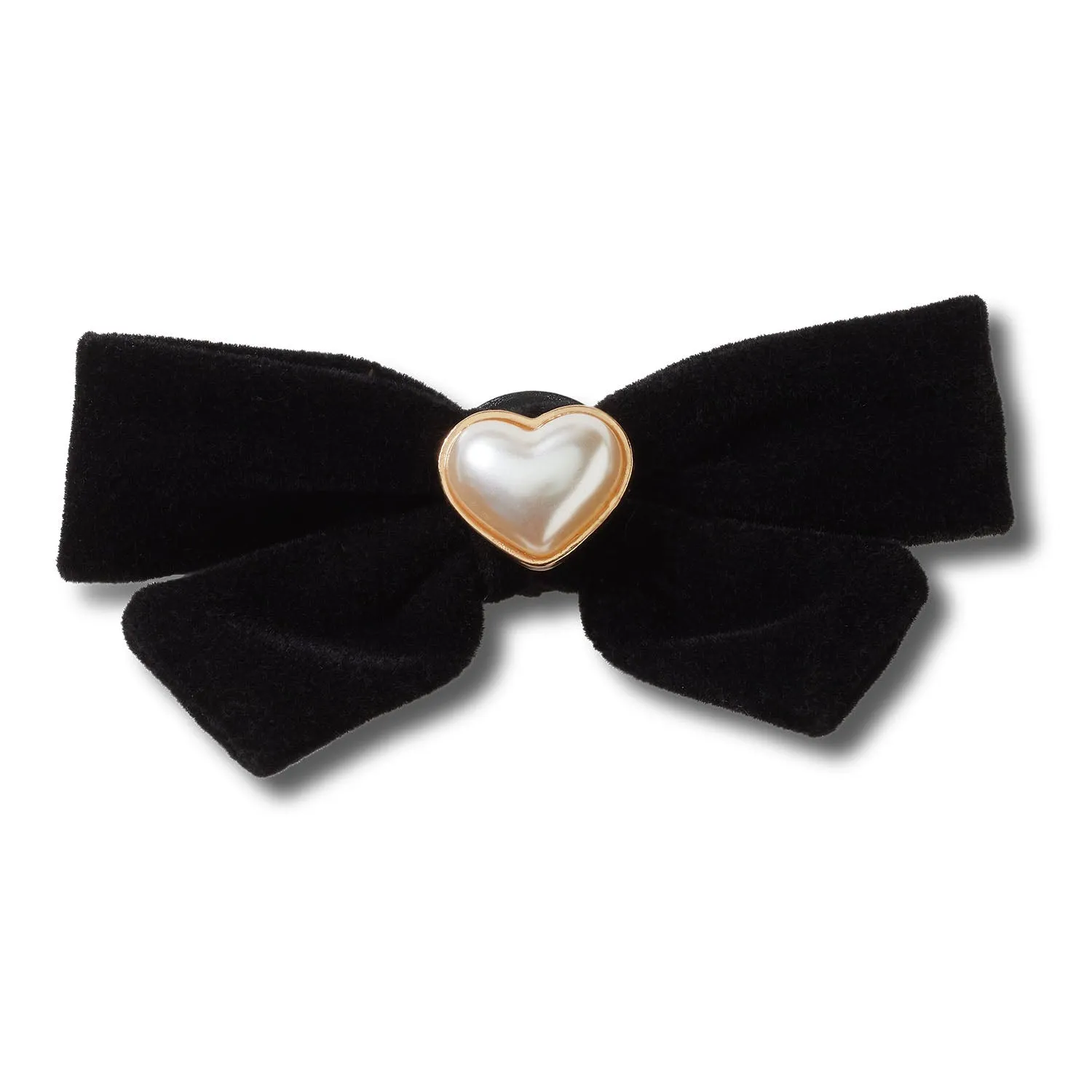 Velvet and Pearl Bow Jibbitz