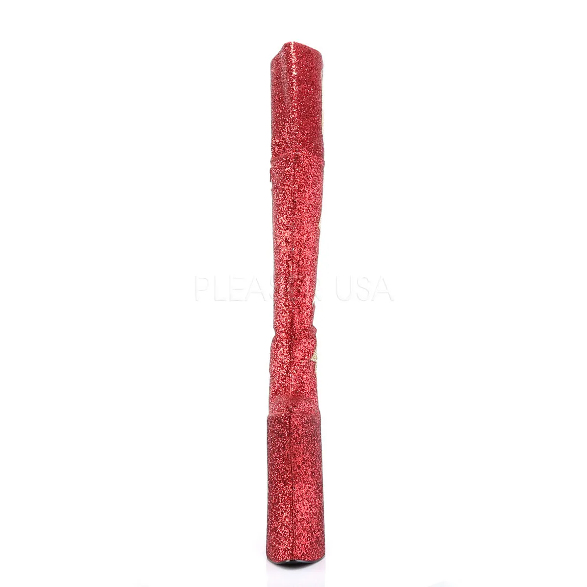 VIVACIOUS-3016  Red-Gold Glitter