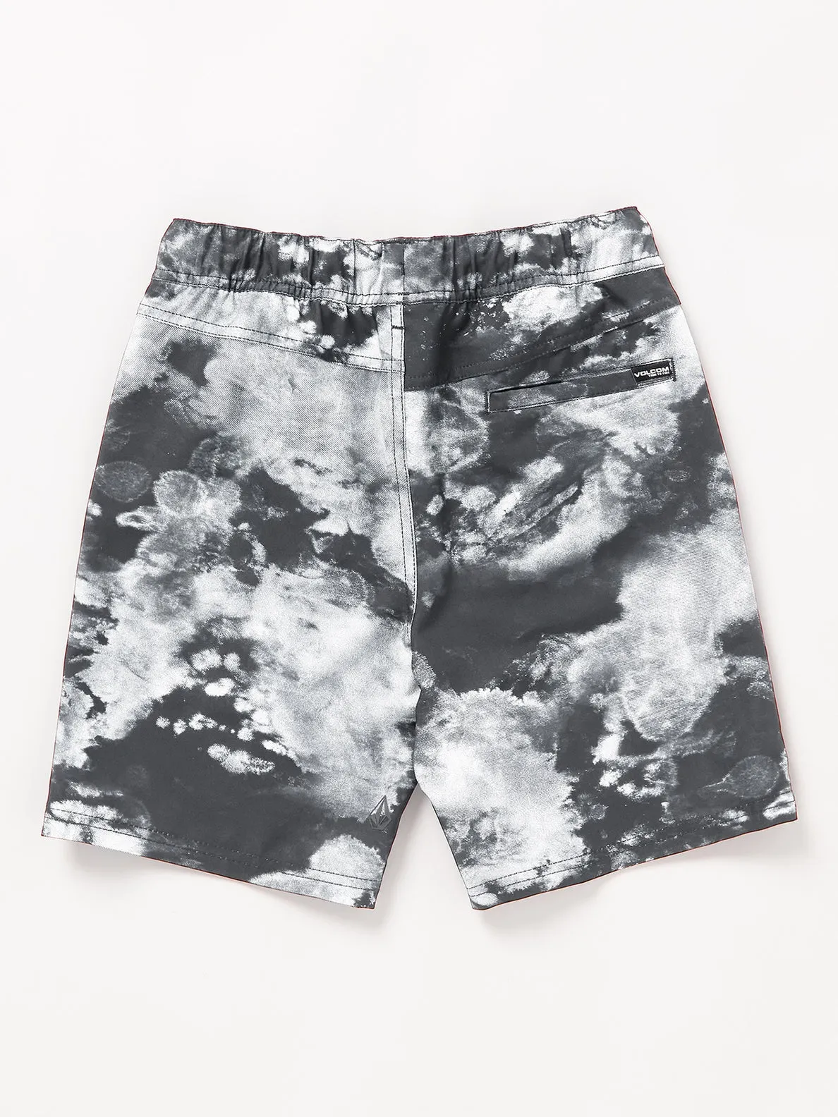 Volcom Boys Asphalt Beach Elastic Waist Hybrid Shorts